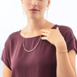Колье Coeur de Lion Beige-Gold 4310/10-1016