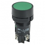 Кнопка SB-7 Пуск зеленая 1НО+1НЗ d22мм/240В IEK BBT40-SB7-K06