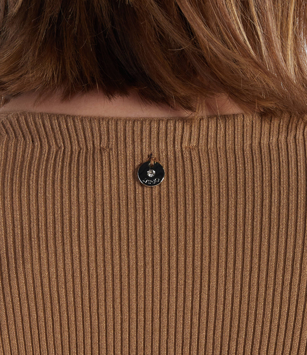 Кардиган Liu Jo - коричневый(CF3025 MS49I)