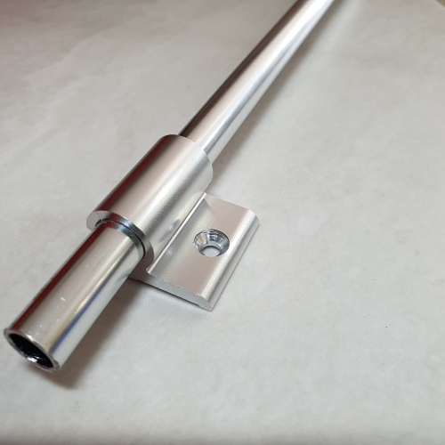 Ковродерж. "DO-1" 1,35м Серебро глянец анод. алюм.