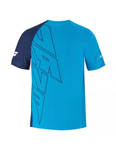 Мужская теннисная футболка Babolat Drive Crew Neck Tee M - drive blue