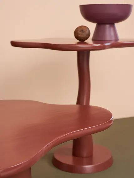 Столик кофейный Fluid, 88х30 см, сепия