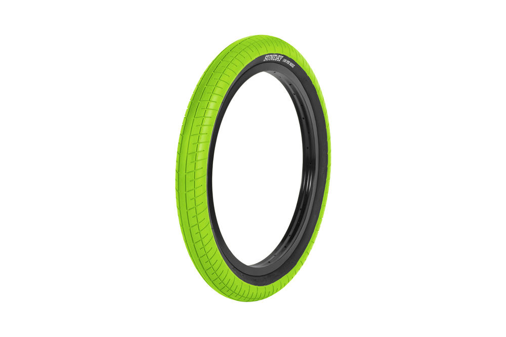 Покрышка SUNDAY JAKE SEELEY STREET SWEEPER 20x2.40 - GREEN w/BLACK WALL