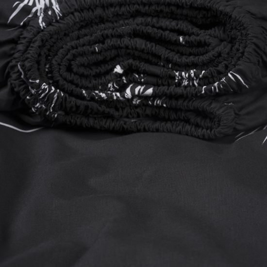 Простыня на резинке  Fiori 5,  200x200х30 , ранфорс  DOMTEKC