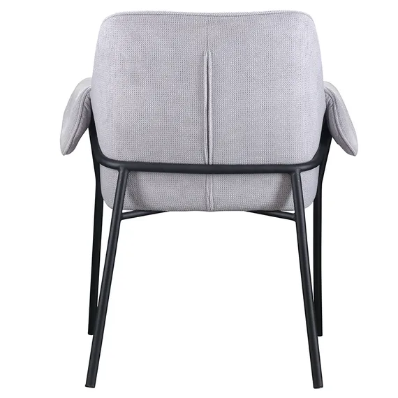 Стул-кресло Luras светло-серый шенилл