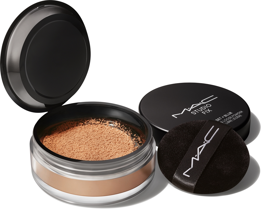 MAC Cosmetics Studio Fix Pro Set + Blur Weightless Loose Powder - Пудра укрепляющая и матирующая оттенок Dark, 6 g