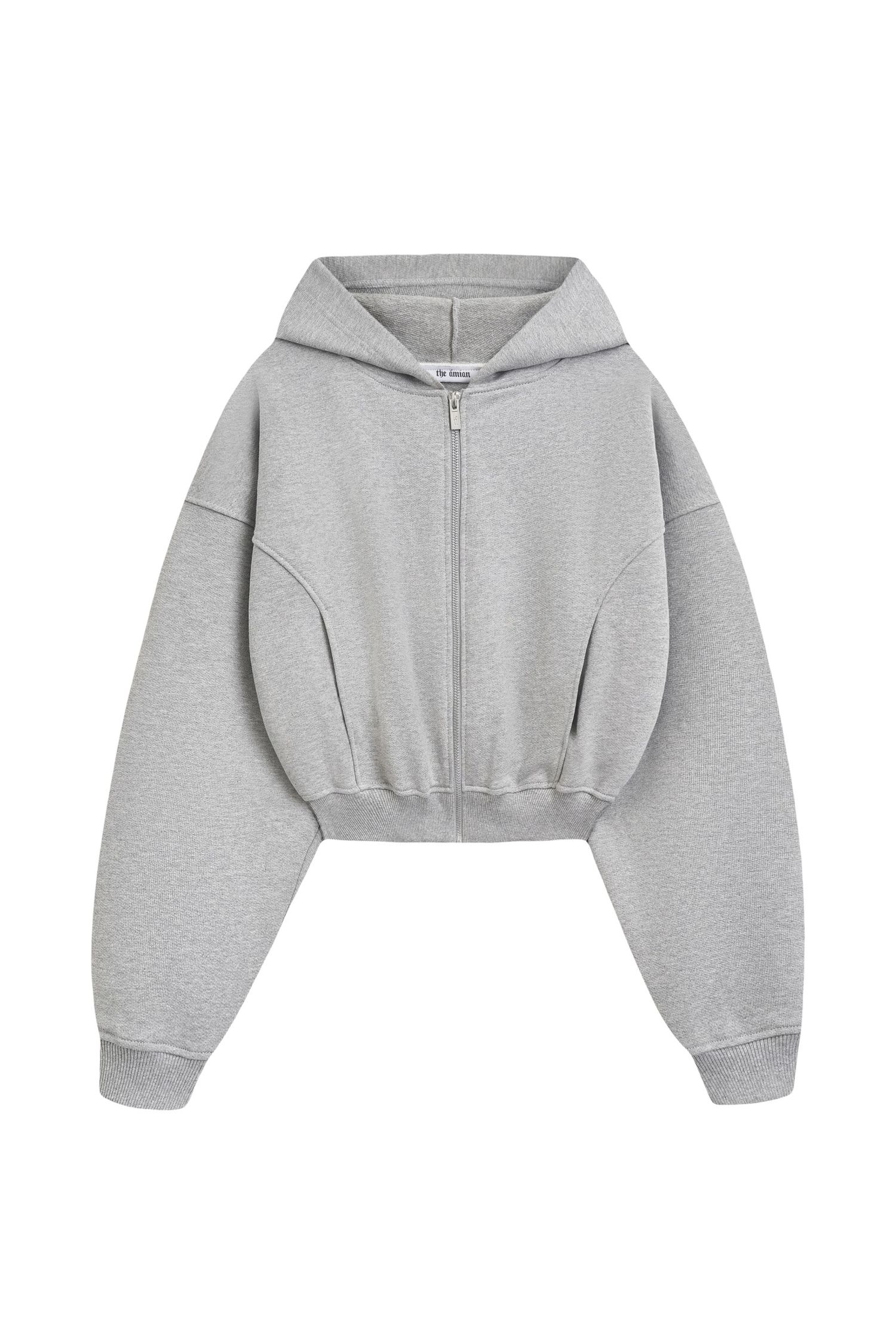 zip-худи, grey melange