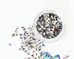 1269 Чешуя дракона 3D треугольники 3 мм