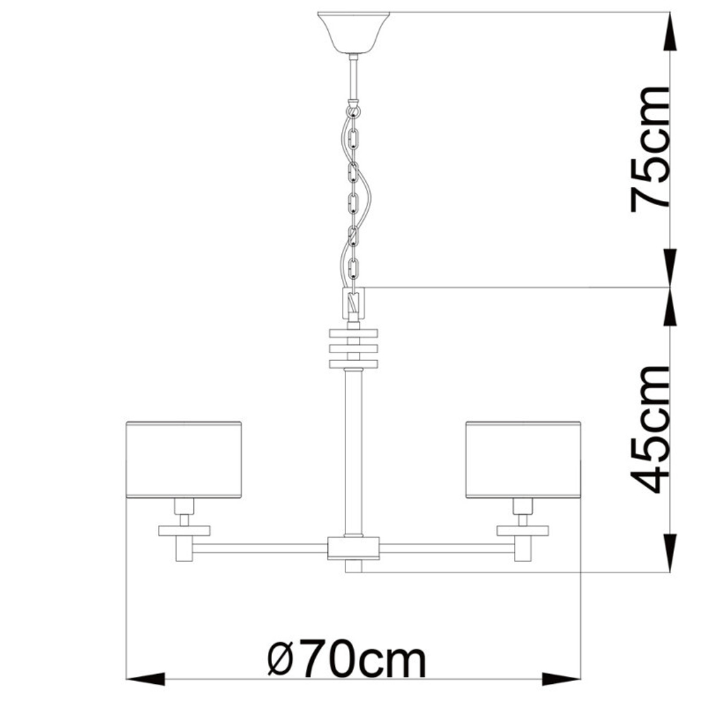 Подвесная люстра Arte Lamp A3990LM-6CC