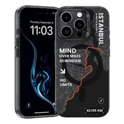 Чехол Benks Magnetic City Case для iPhone 16 Pro 6.3" принт Istanbul