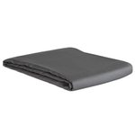 Простыня из сатина темно-серого цвета из коллекции wild, 240х270 см