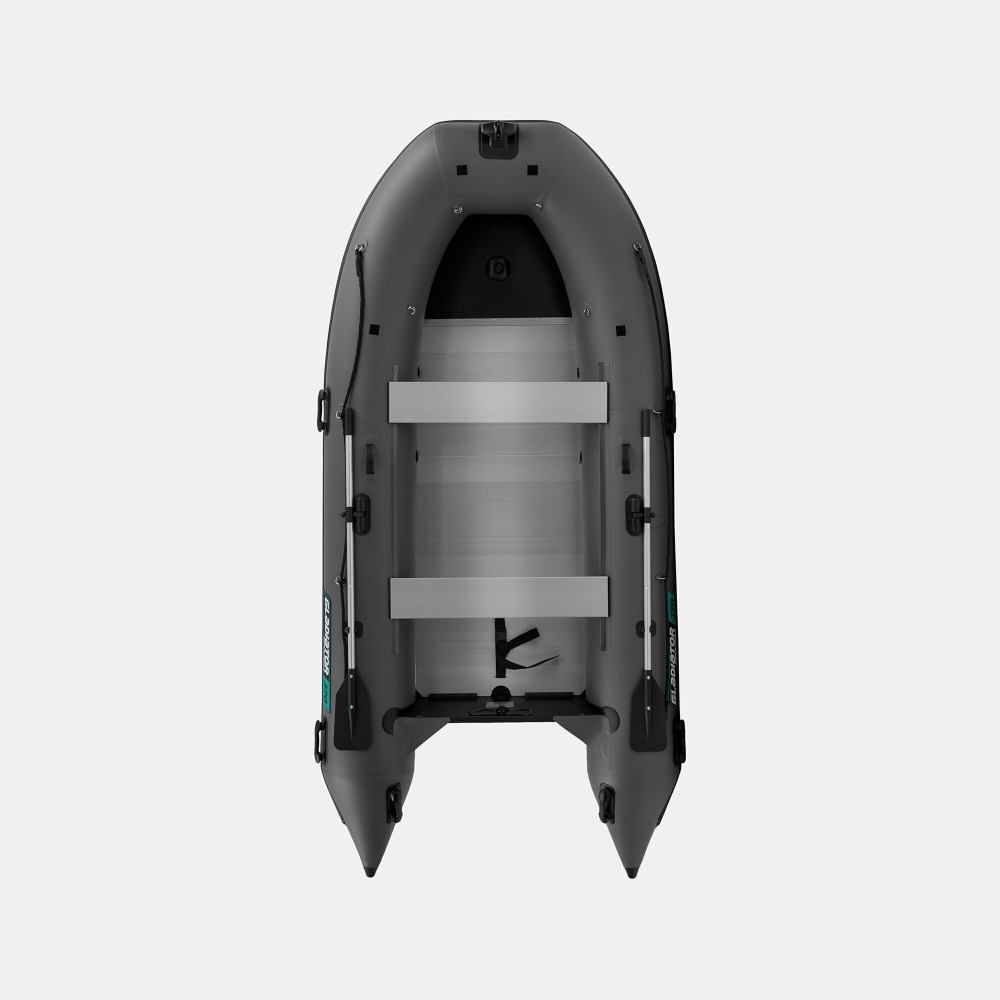 Надувная лодка GLADIATOR C370AL темно-серый