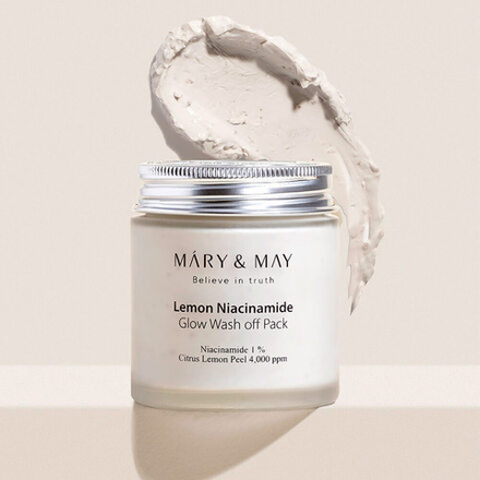 Mary&May Маска глиняная для выравнивания тона c лимоном и ниацинамидом - Lemon Niacinamide 125g