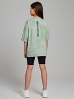 Фуфайка (футболка) для девочки Сидней-1 Виотекс ФИСТАШКОВЫЙ