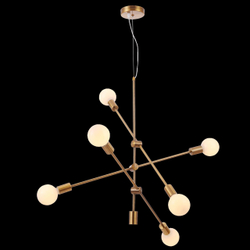 Люстра на штанге Freya FR5043PL-06BS