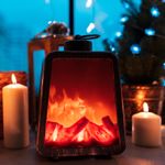 Светодиодный камин Лофт USB с эффектом живого огня 17х10х24.5 см NEON-NIGHT