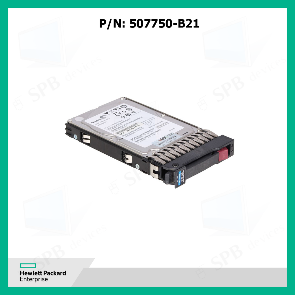Жёсткий диск HP 507750-B21 500GB 3G SATA 7.2K 2.5 SFF MDL HDD 508035-001, 507749-001