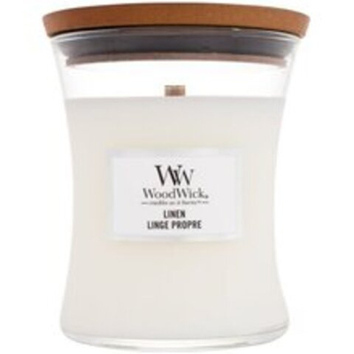 WoodWick Linen Vase (linen) - Scented candle 609.5g