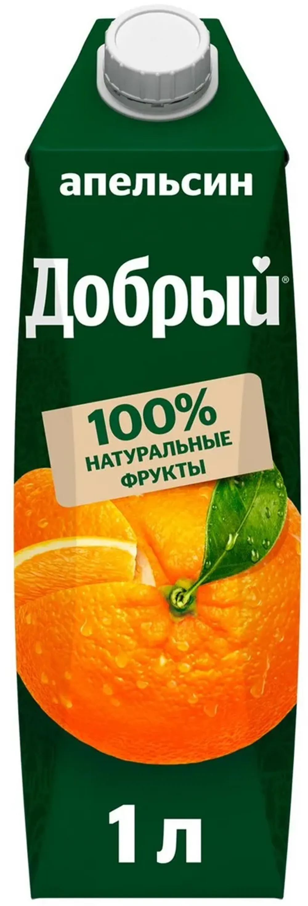 Нектар "Добрый" апельсиновый 1л