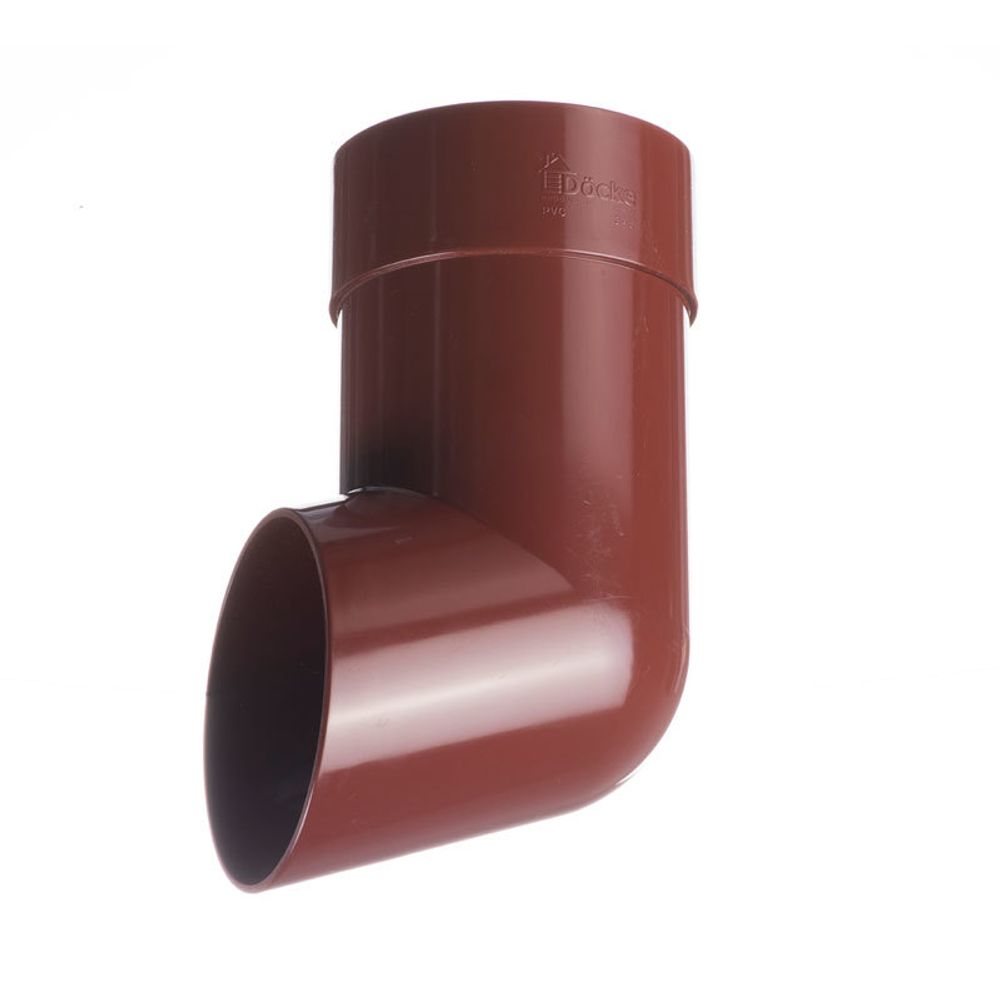 Колено стока ПВХ водосток ГРАНАТ