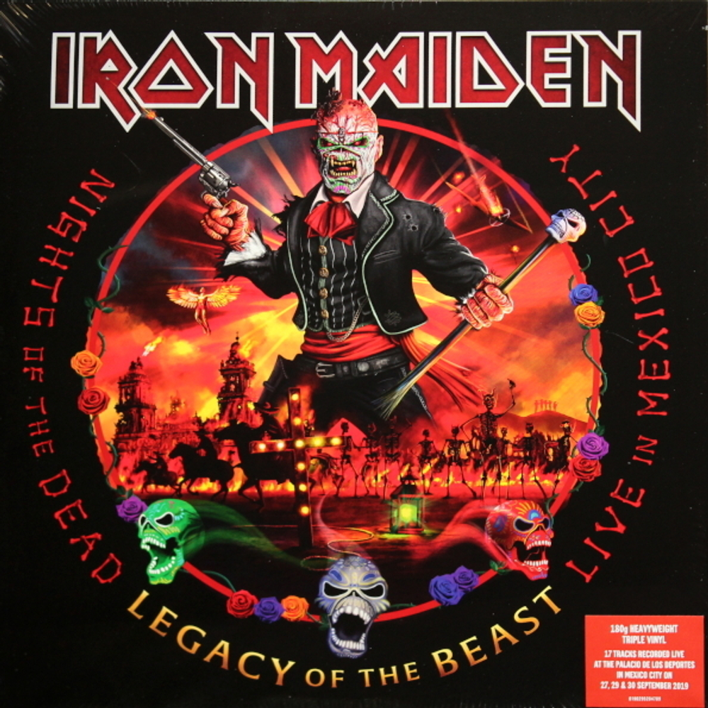 Iron Maiden / Nights Of The Dead - Legacy Of The Beast, Live In Mexico City (Limited Edition)(3LP)