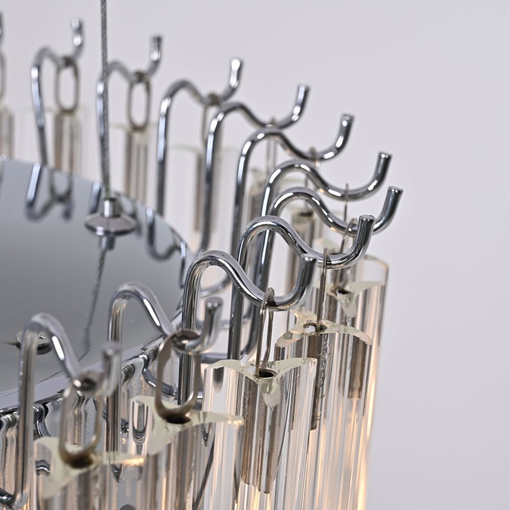 Подвесная Люстра Odeon Chandelier Helix Clear 29 By Imperiumloft