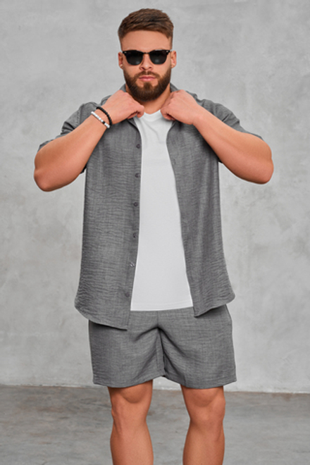 Летний костюм мужской LEGENDA Urban графитовый (XS)