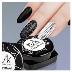 Irisk Гель краска Паутинка белая, 3мл