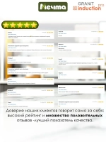 Сковорода блинная индукционная "Мeчта" Гранит от 22 см до 24 см