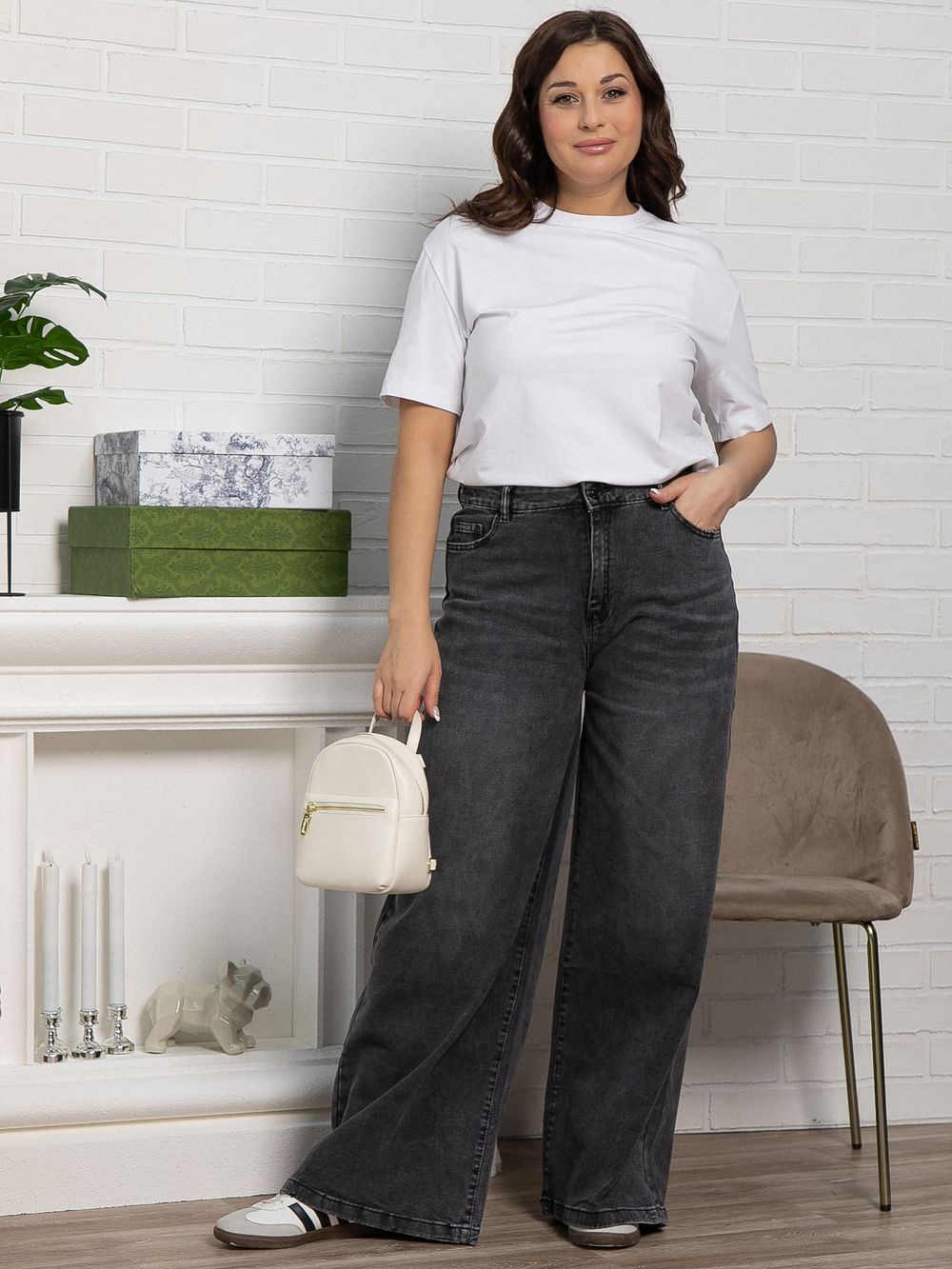 Джинсы Урса (серые) Б15076-4М LT Collection