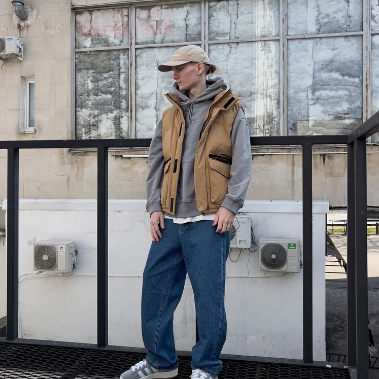 Джинсы SHADOW WIDE2, синий