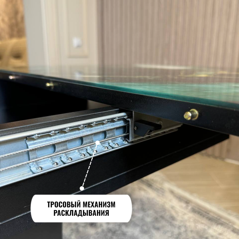 Кухонный стол "Тор", малахит