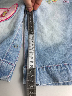 Комбинезон Gloria Jeans джинсовый на 9 месяцев