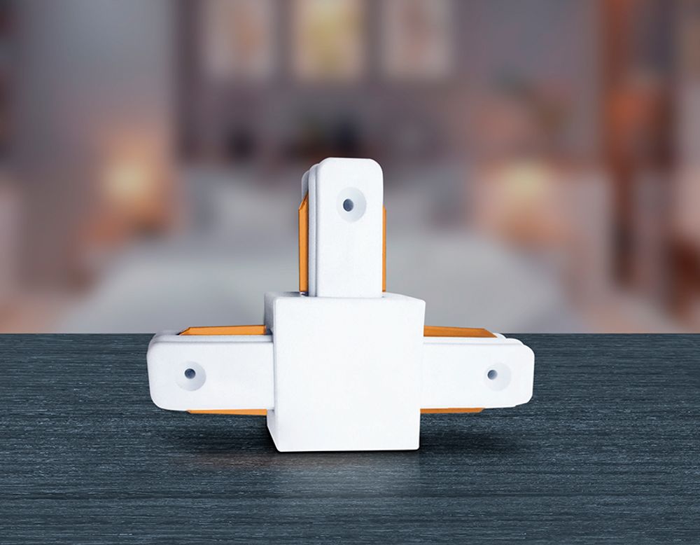 Ambrella Коннектор Т-образный однофазный для соединения трековых шинопроводов Track System GL7077