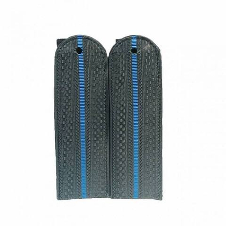 Погоны ФССП серые один голубой просвет