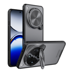 Чехол тонированный (Transparent Black) от Nillkin с металлической крышкой для камеры на OPPO Find X8 Ultra, серия CamShield Prop