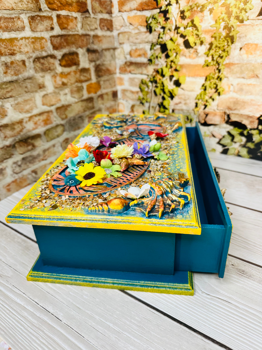 Шкатулка-комод "Мальдивы"