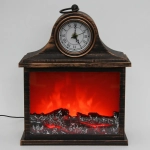 Сувенир с подсветкой «КАМИН - Время огня» 29,8*13*39 см (питание от USB и батареек)