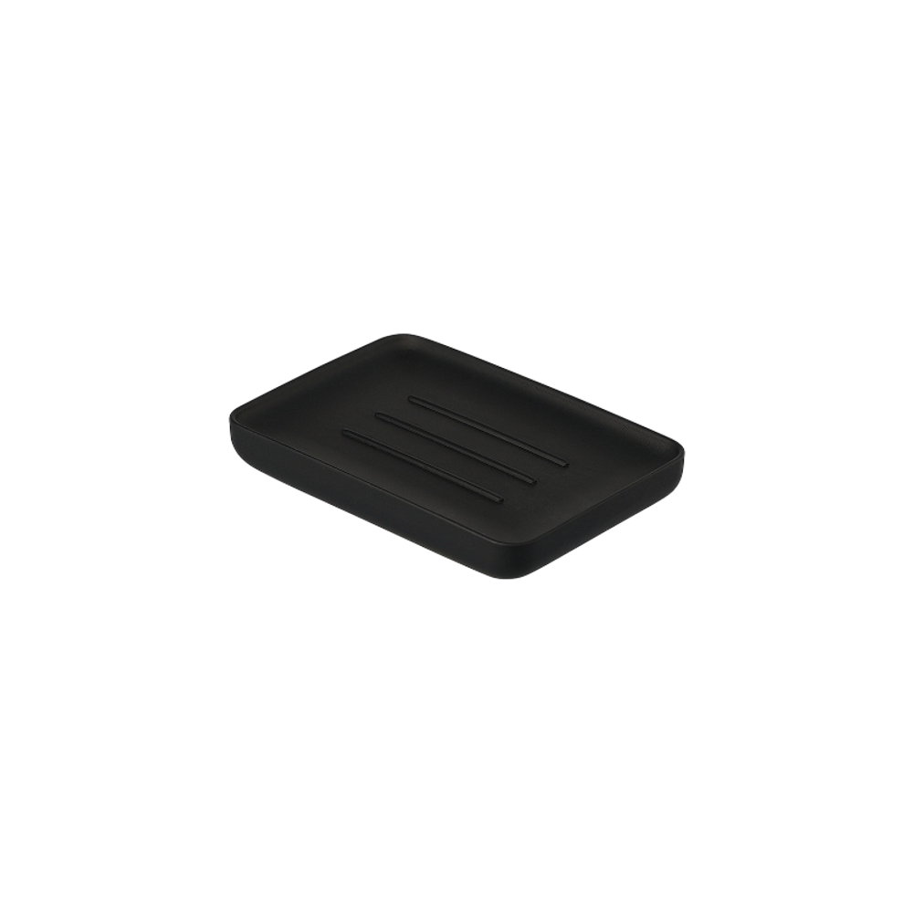 Мыльница Slim, черная