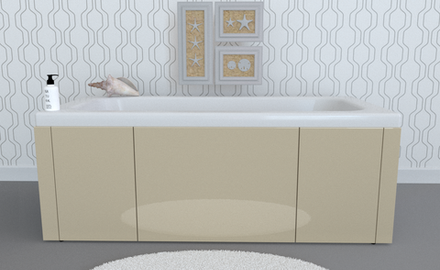 Экран под ванну комбинированный TR-8-007 жемчуг глянец