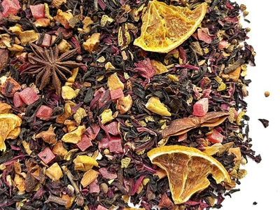 7814D Чай черный ароматизированный "Глинтвейн"