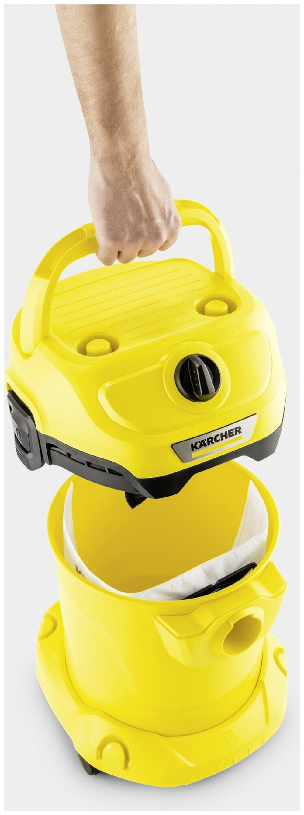 Хозяйственный пылесос KARCHER WD 2 Plus V-12/4/18 (1.628-000.0)
