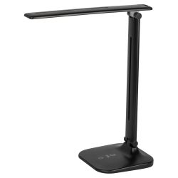 Настольный светильник ЭРА NLED-510-8W-BK светодиодный аккумуляторный черный | Светодиодные настольные лампы