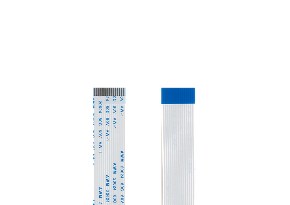Шлейф 15 pin, 15 см, шаг 1 мм FFC, прямой А