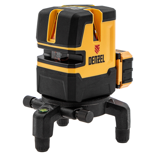 Лазерный уровень LX 06 Green, 30 м, 520 нм, аккумулятор Li 5200 mAh, резьба 5/8" Denzel