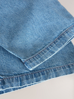 Рубашка и джинсы в комплекте для девочки Next E86-971, Синий, Салатовый