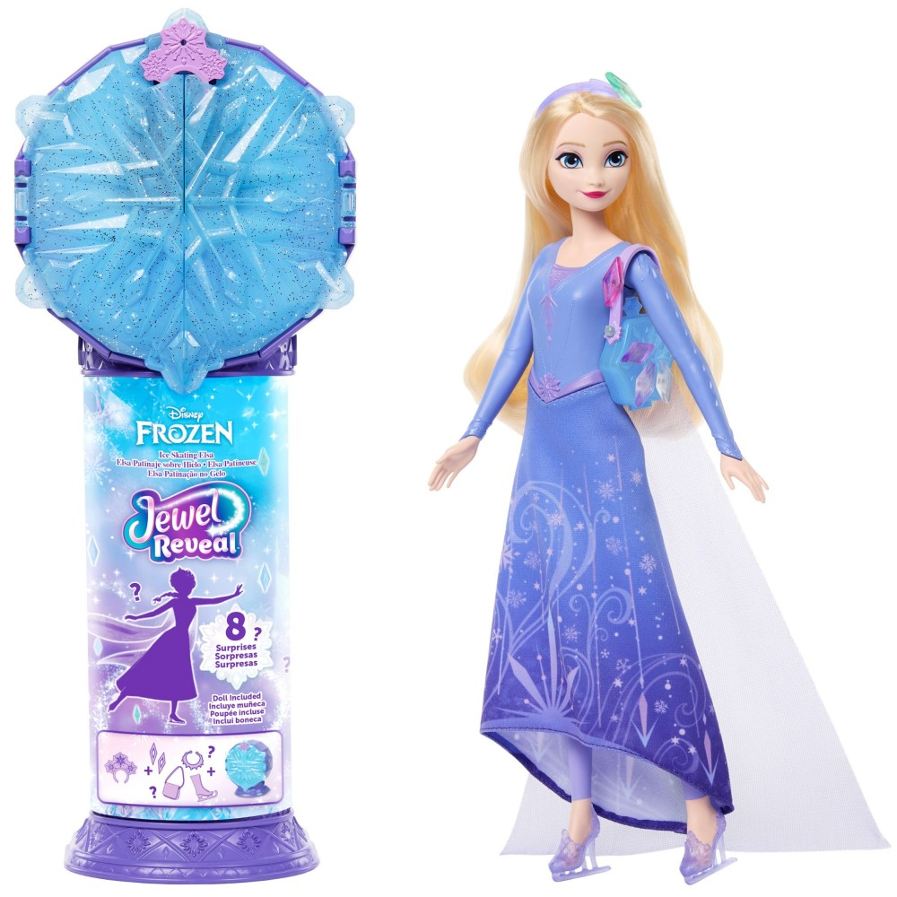Mattel JMC93 — Кукла Disney Холодное сердце Принцесса Эльза со снежной шкатулкой JMC93 — фото 1