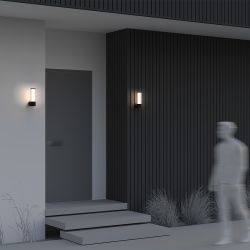 Уличный настенный светодиодный светильник Maytoni   O593WL-L8B3K