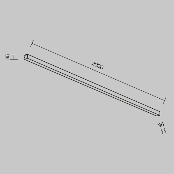 Линейный светильник Technical LL311016