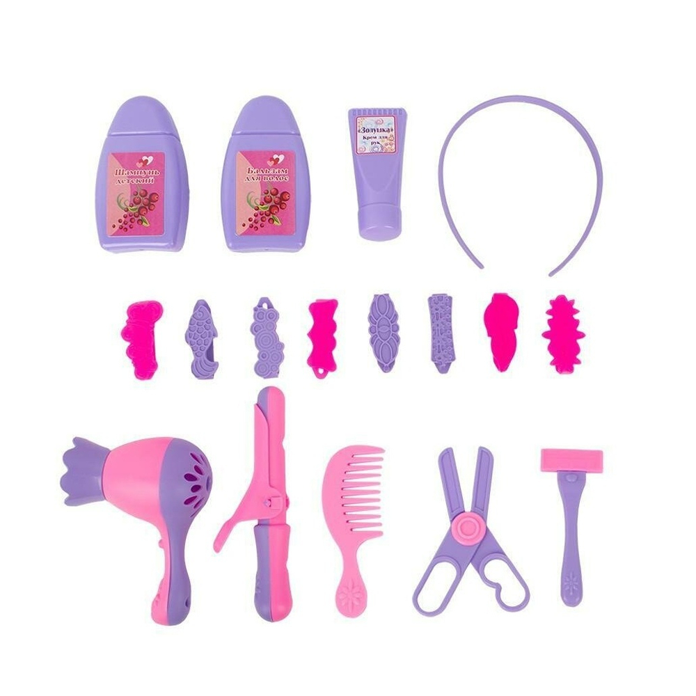 Игровой набор "Парикмахер" №2, 17предм. (Совтехcтром)